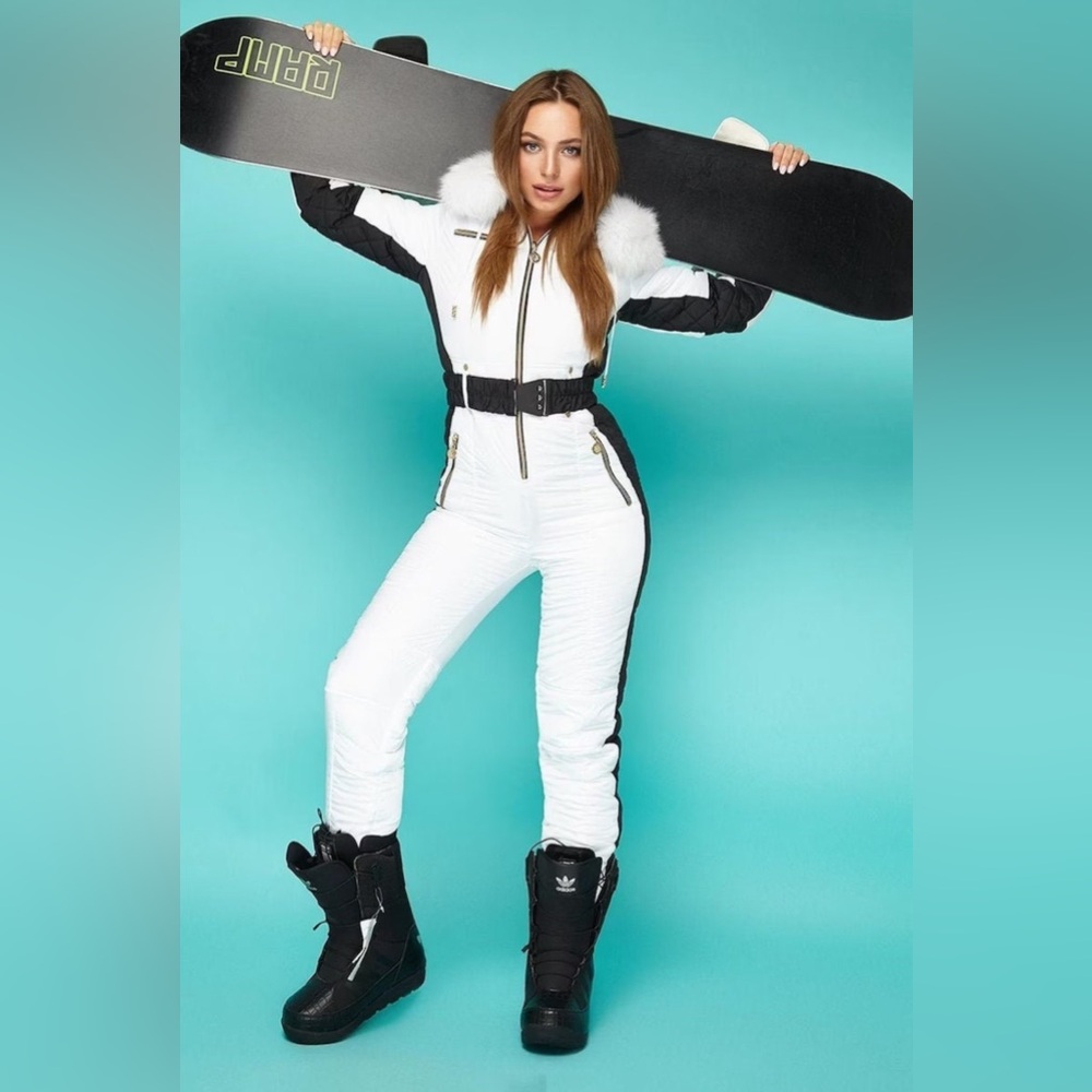 White Ski Suit in Pristine Condition!